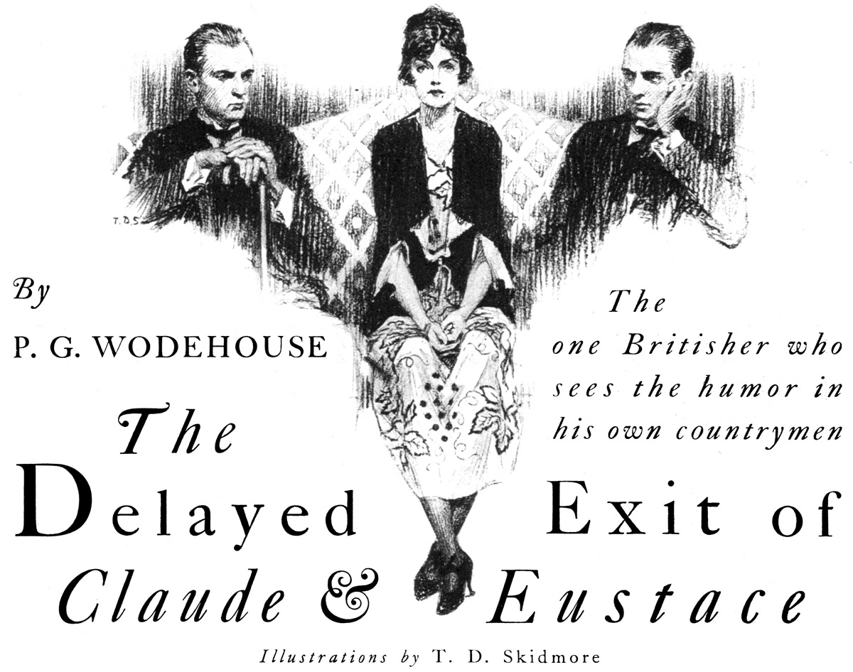 The Delayed Exit of Claude and Eustace, by P. G. Wodehouse