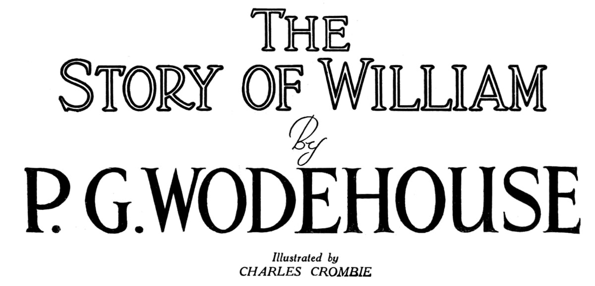 The Story of William, by P. G. Wodehouse