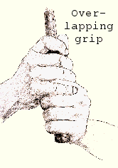 Overlapping grip