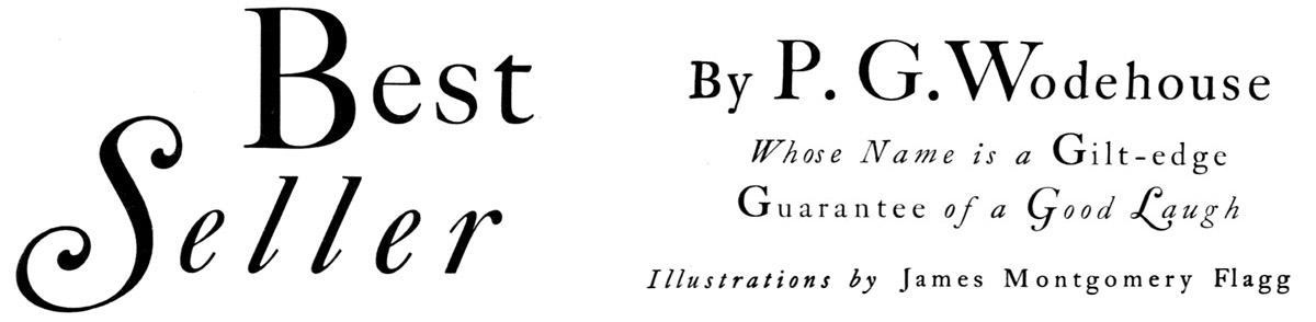 Best Seller, by P. G. Wodehouse