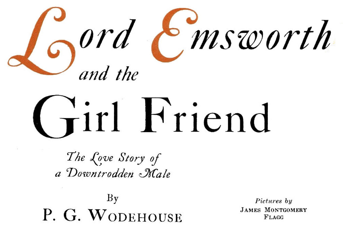 Lord Emsworth and the Girl Friend