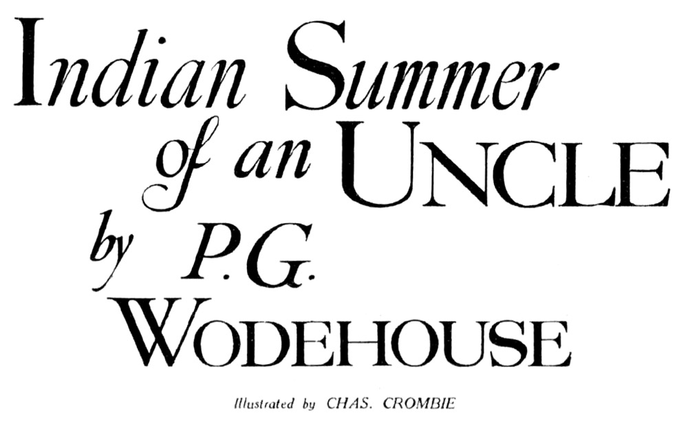 Indian Summer of an Uncle, by P. G. Wodehouse